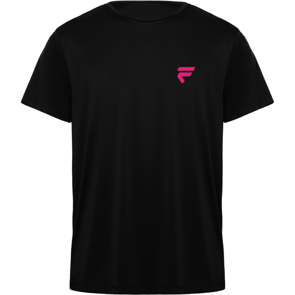 Fivers Pace donna nero logo rosa