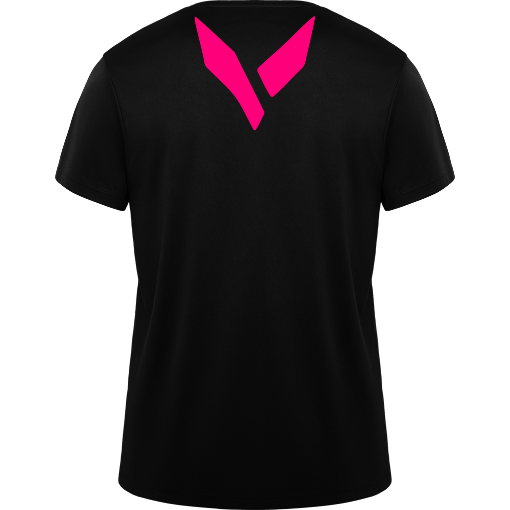 Fivers Edge nera logo rosa
