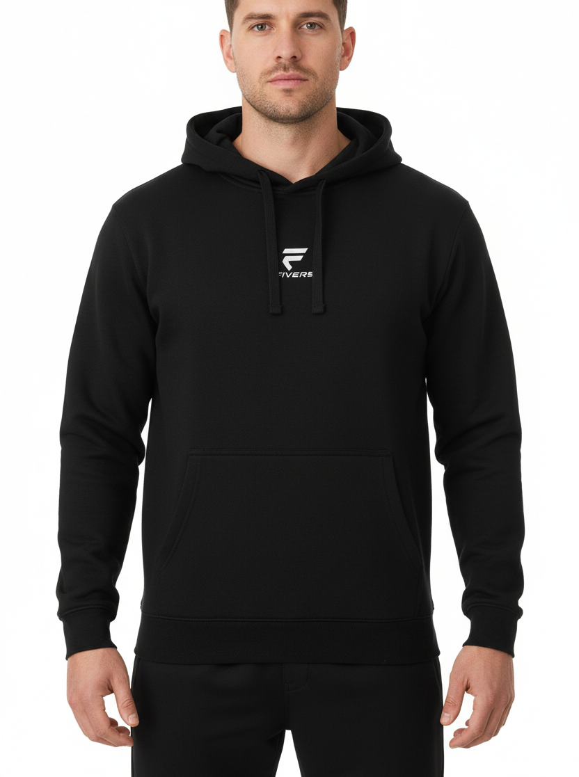 Fivers Drop nera con ricamo