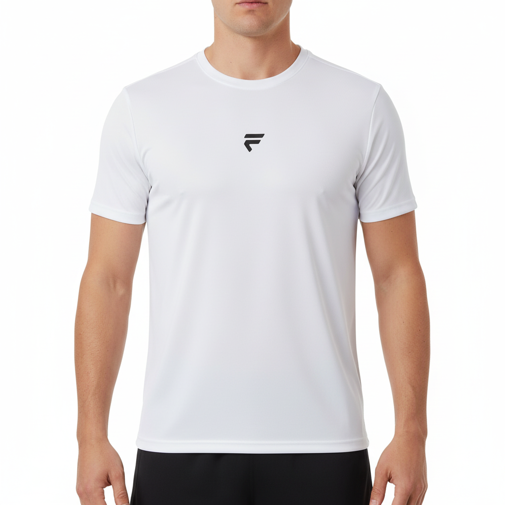 Fivers White Black Logo Real