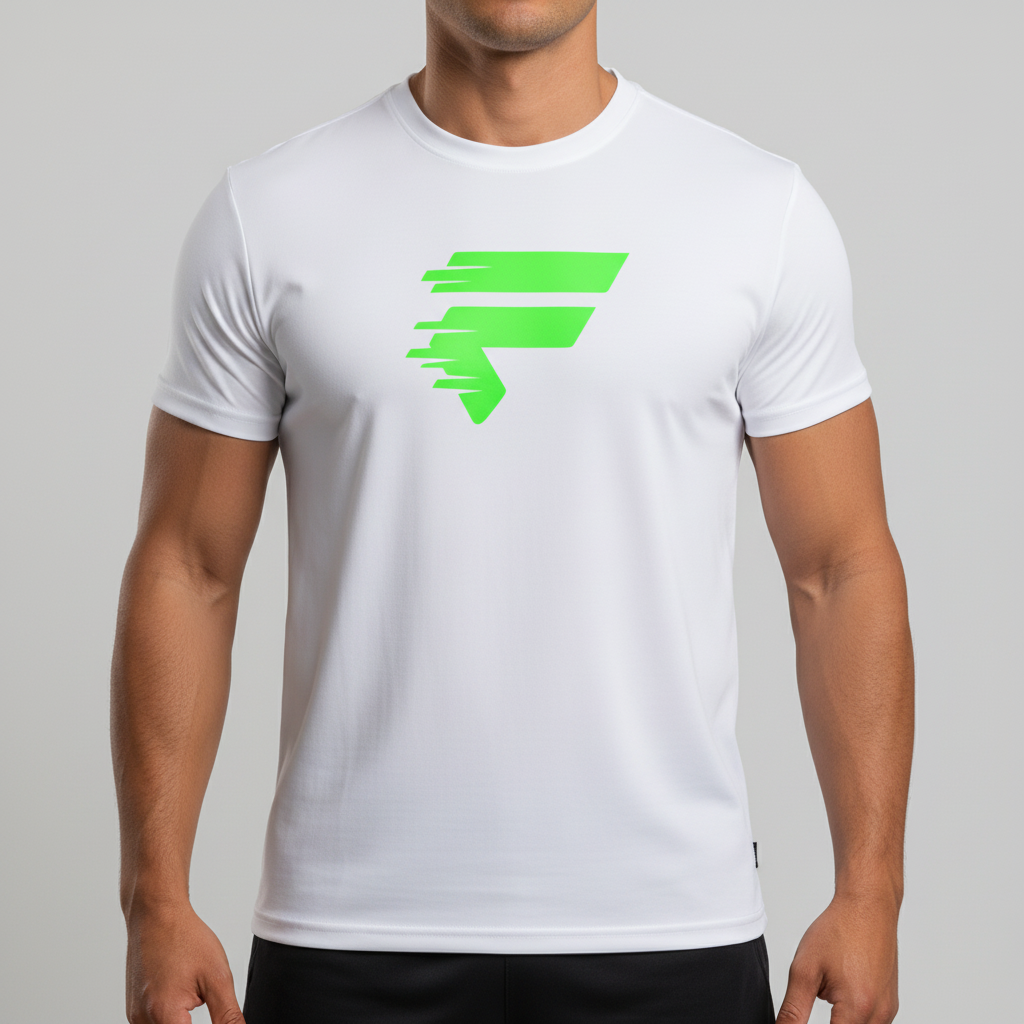 Fivers White Green Speed Man