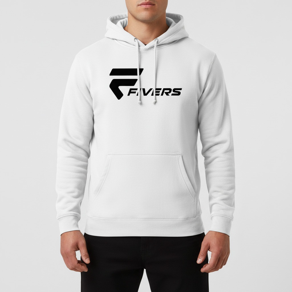 Fivers White Hoodie