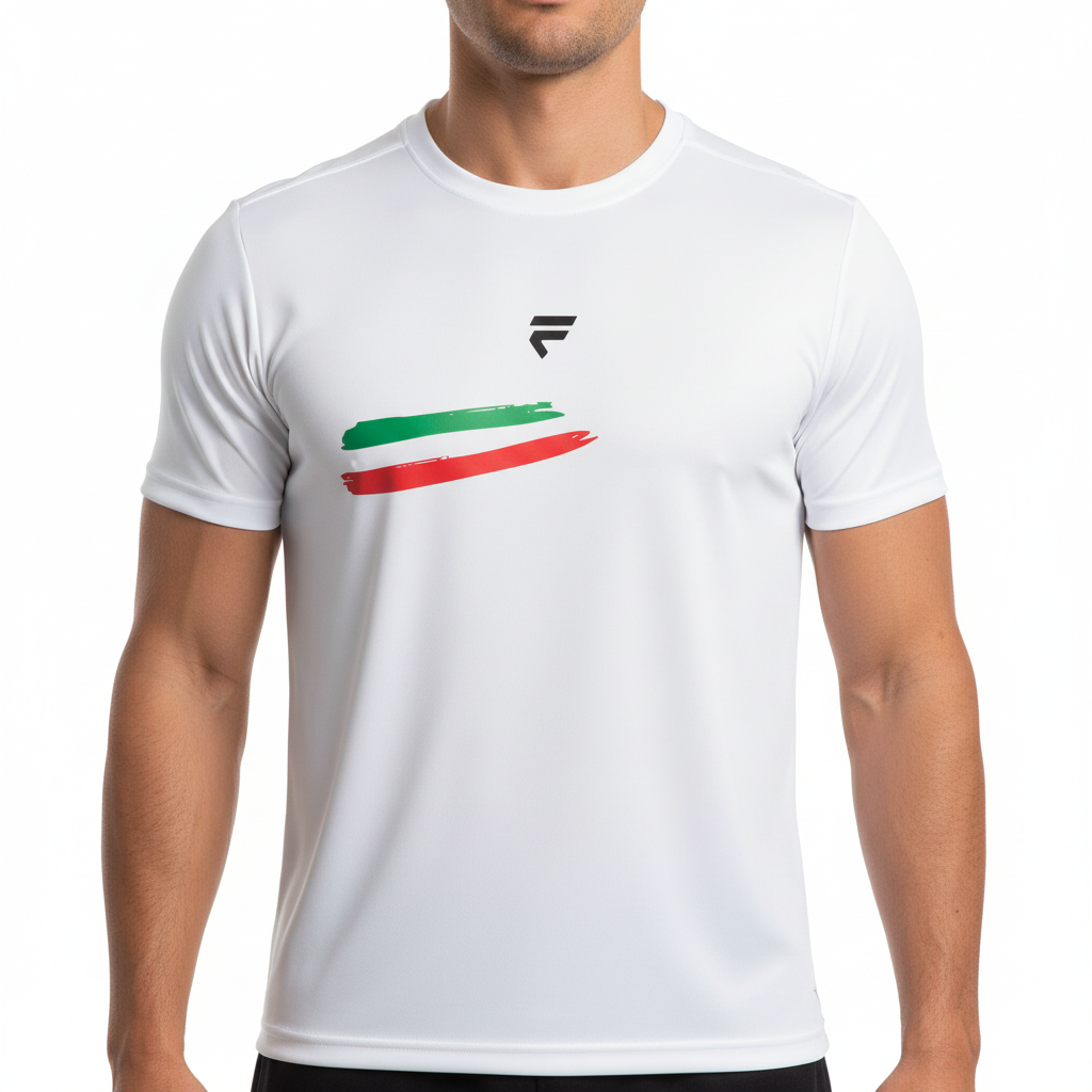 Fivers White Italian Flag Man