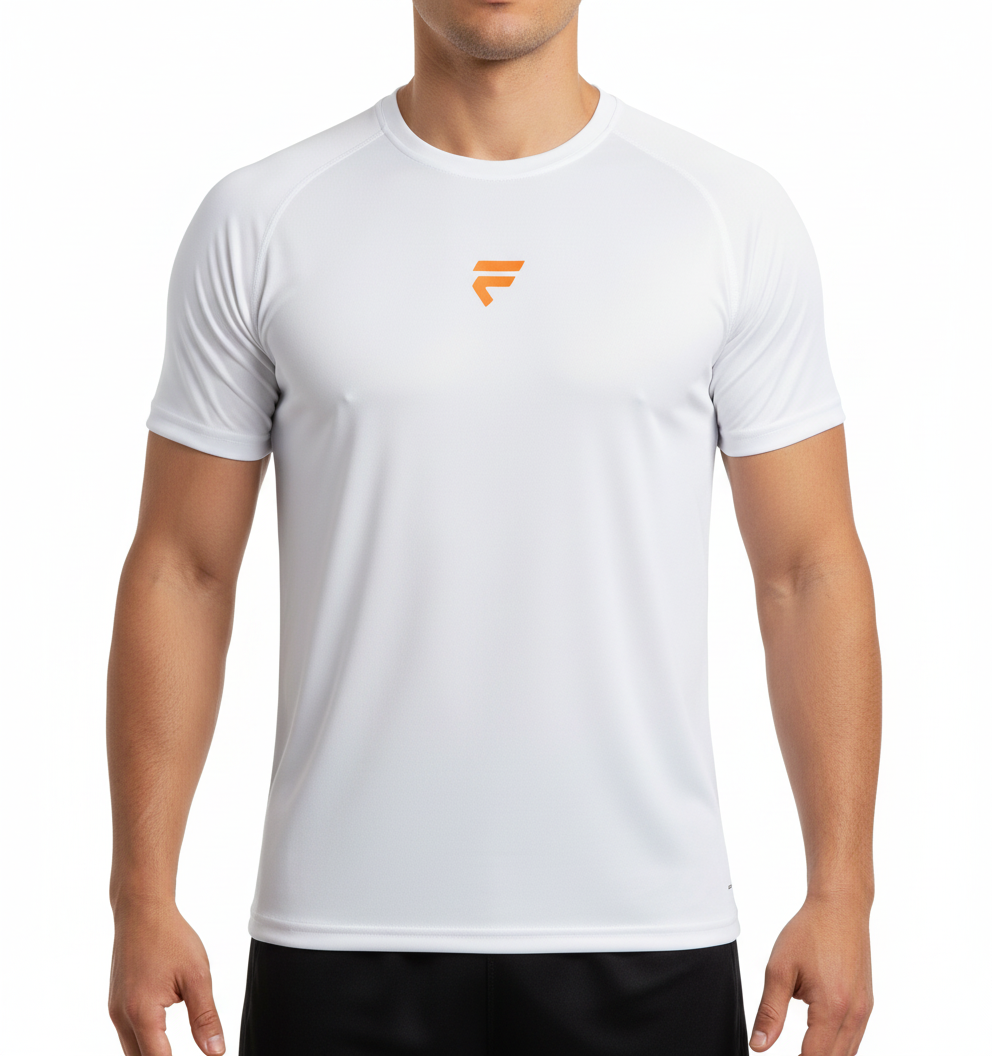 Fivers White Orange Real