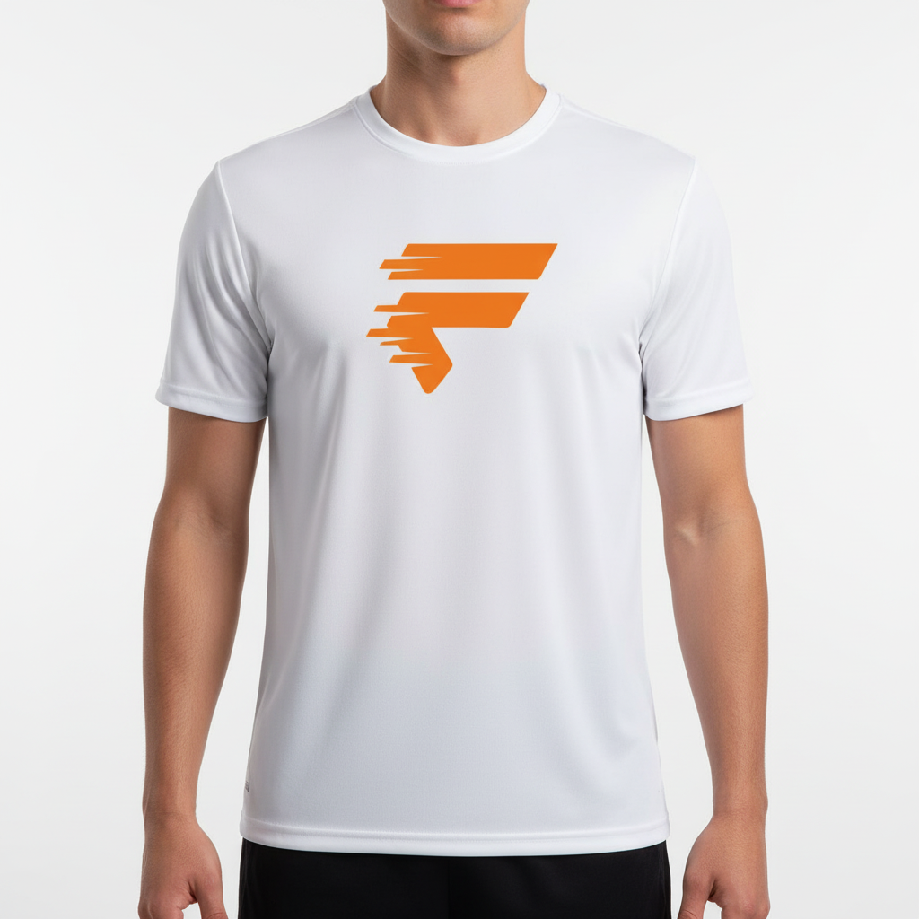 Fivers White Orange Speed Man