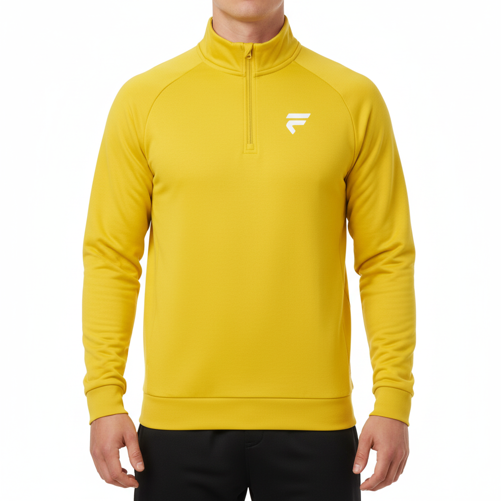 Fivers Yellow Zip White Man