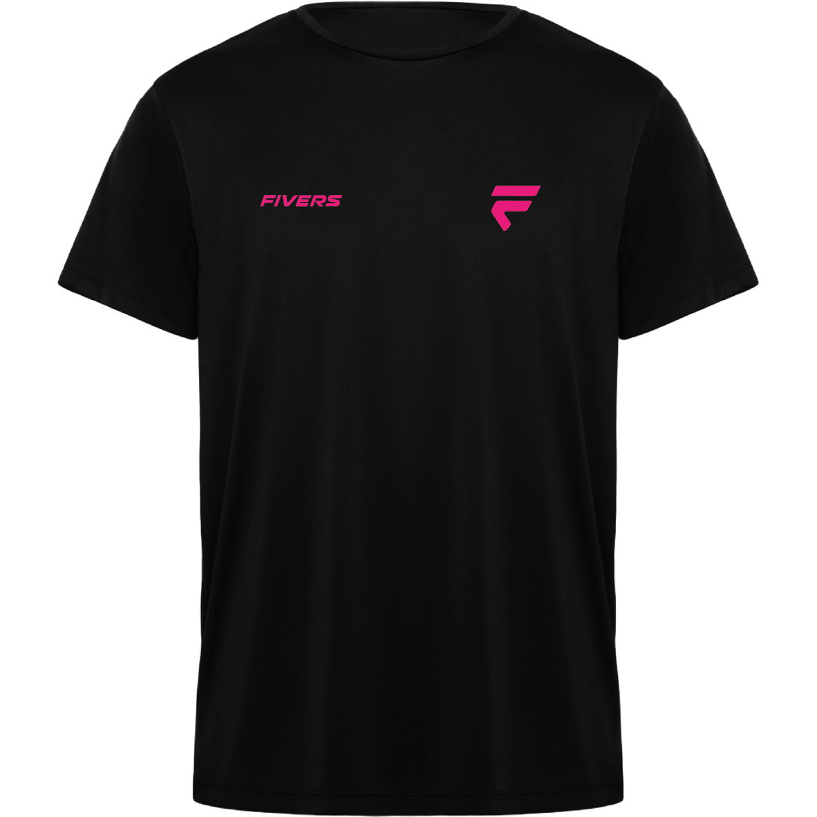 Fivers Volt donna nero logo rosa