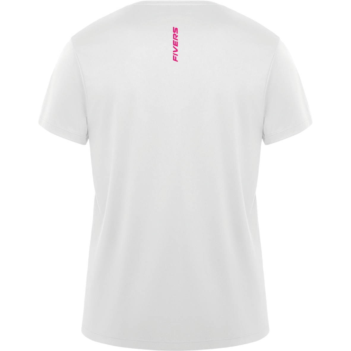 Fivers Pace donna bianco logo rosa