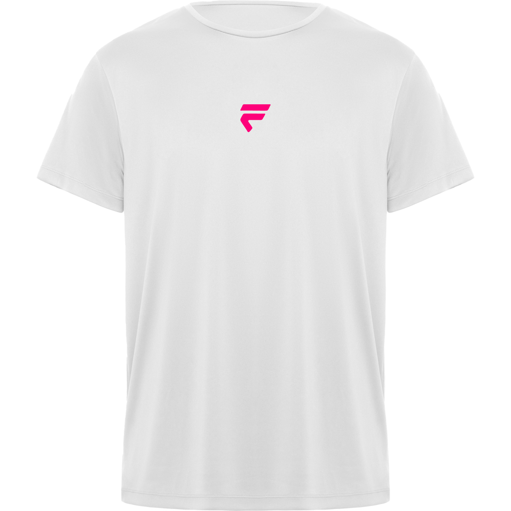 Fivers Edge bianca logo rosa