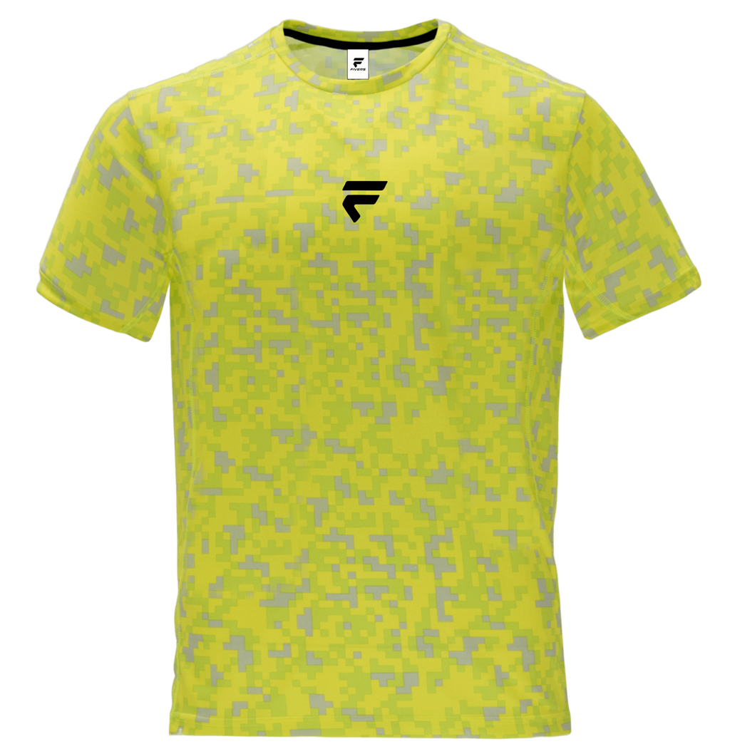 Fivers Pixel gialla e nera