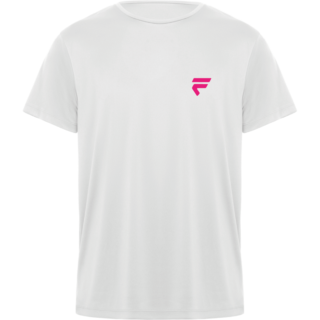 Fivers Pace donna bianco logo rosa